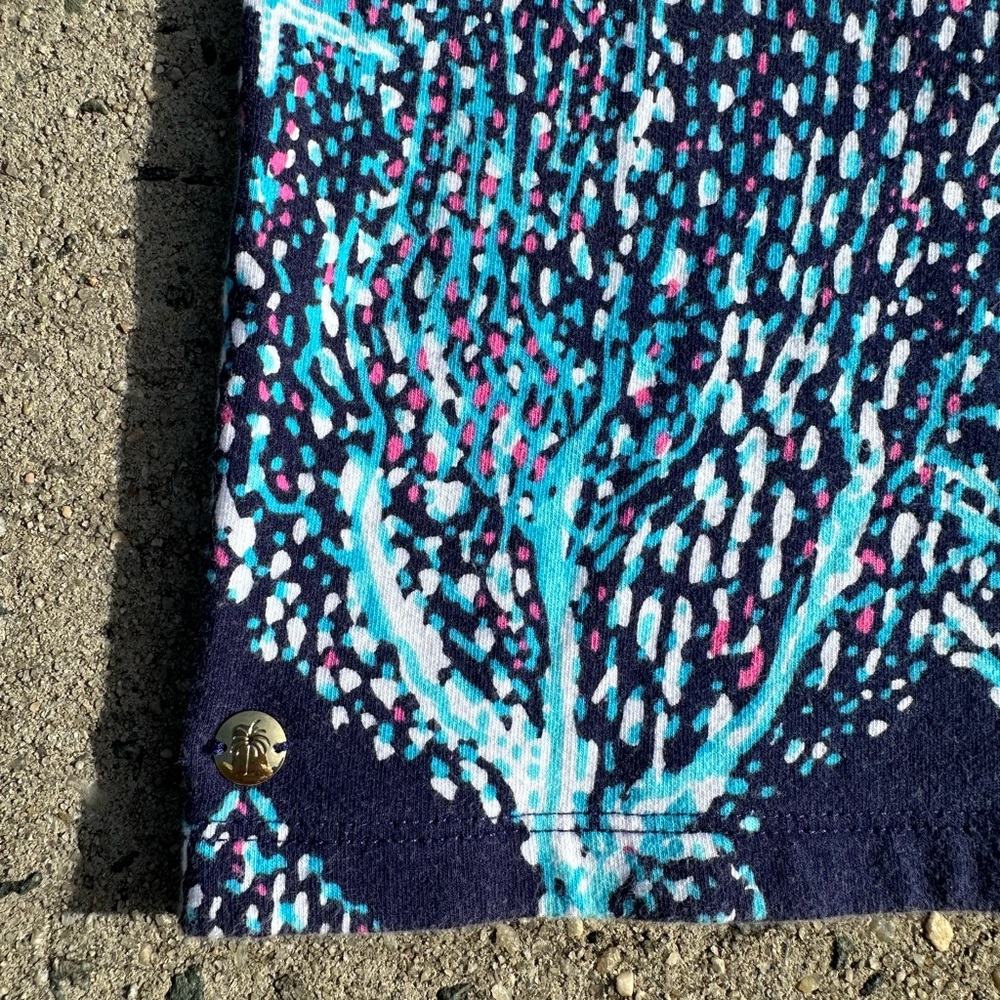 XS Lilly Pulitzer dress in Good Reef print - Picture 5 of 6